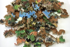 349 Gauguin - Street in Tahiti (pieces)